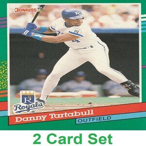 Danny Tartabull MLB Card Collection